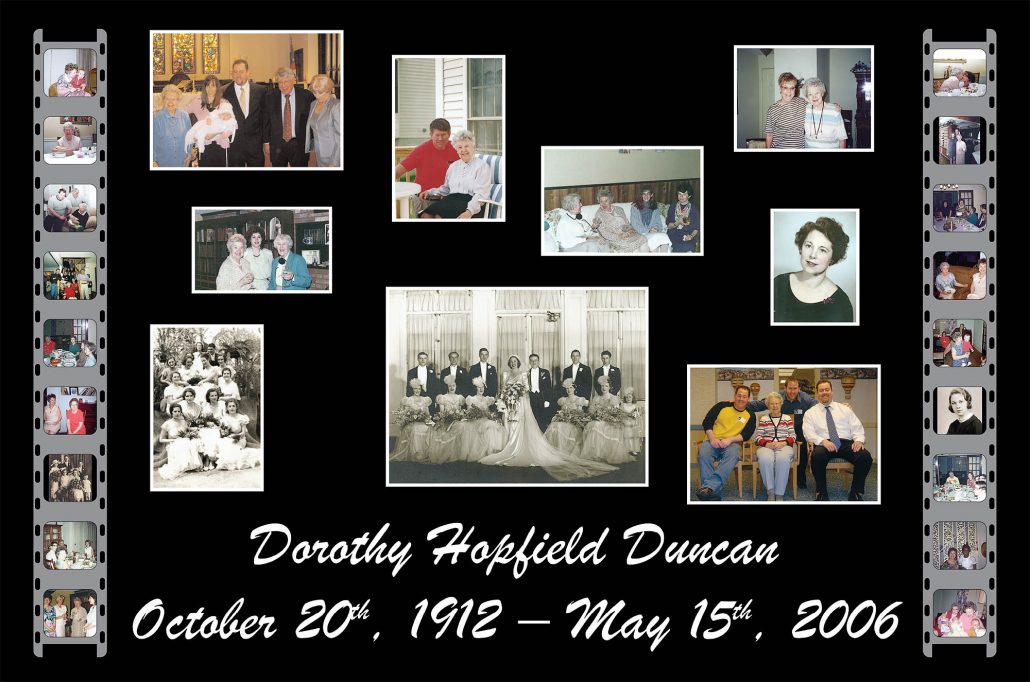 Grandma Memorial Board