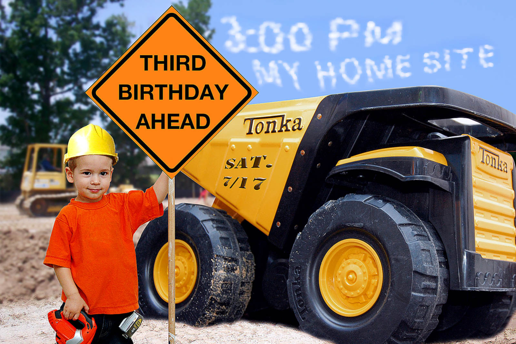 Sam’s 3rd Birthday Invite